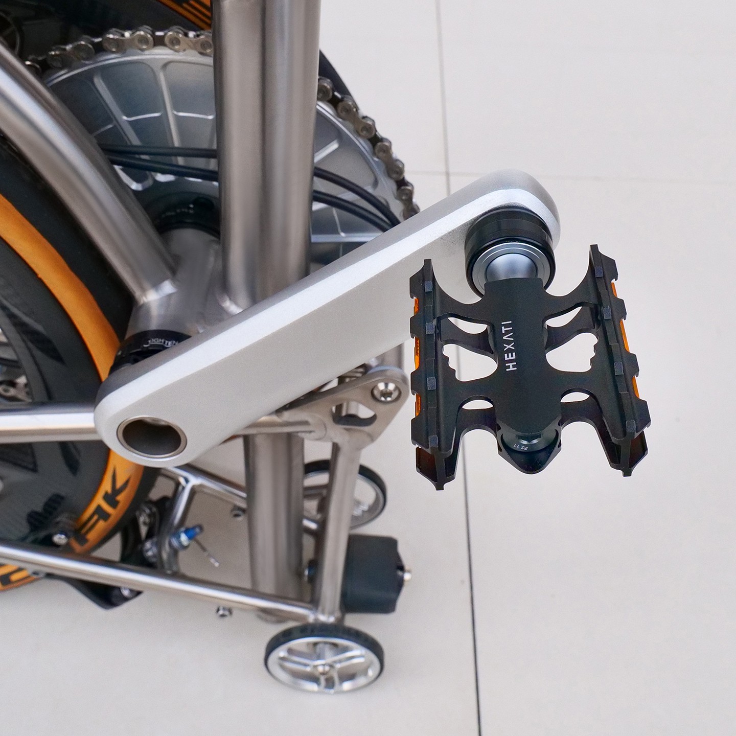 hexati Left-Side Quick-Release Pedals