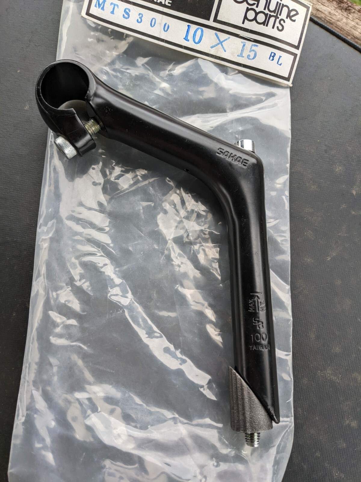 sr sakae quill vintage (90s) stem 100mm 25.4mm brand new old stock black