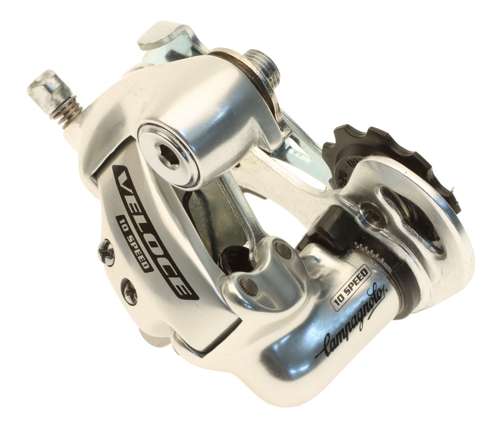 Campagnolo Veloce Rear Derailleur 10 Speed Short Cage Silver 2004 NOS NEW