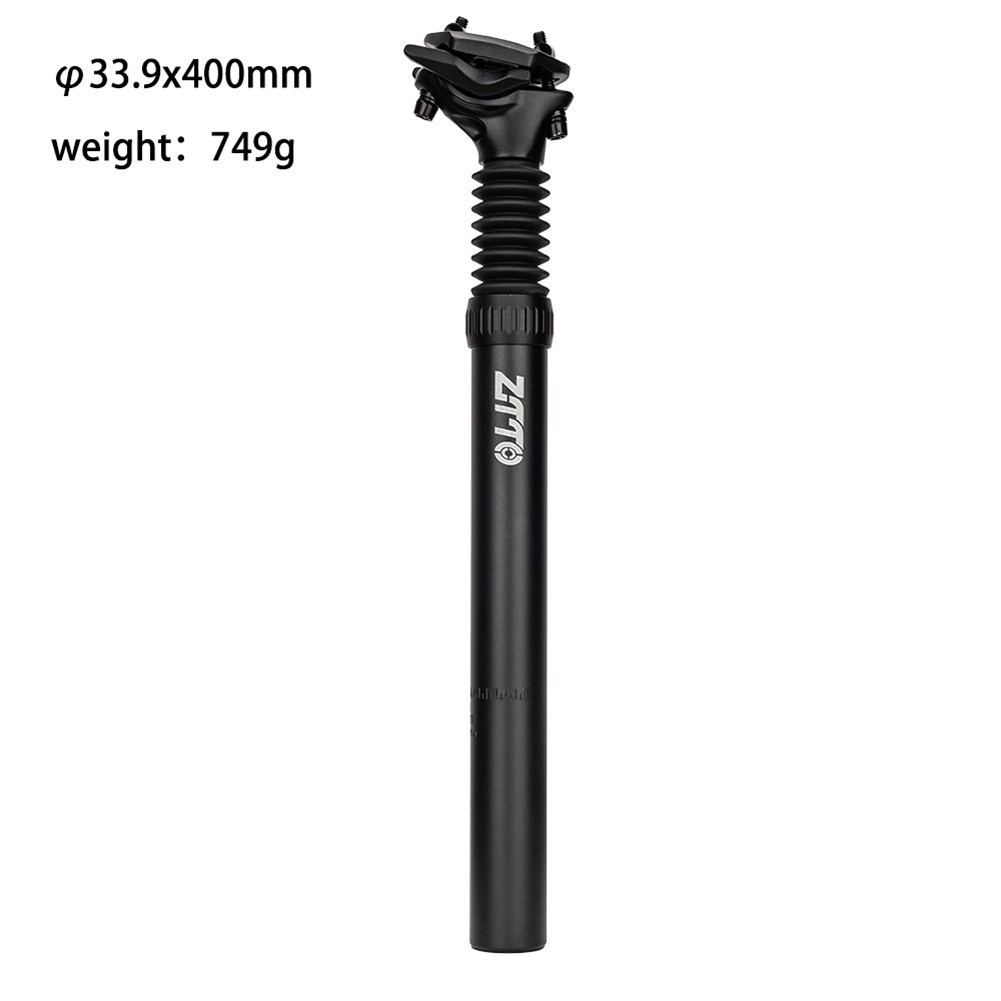 Improved Suspension System With Shock Absorber Seat Post For Mountain Bikes