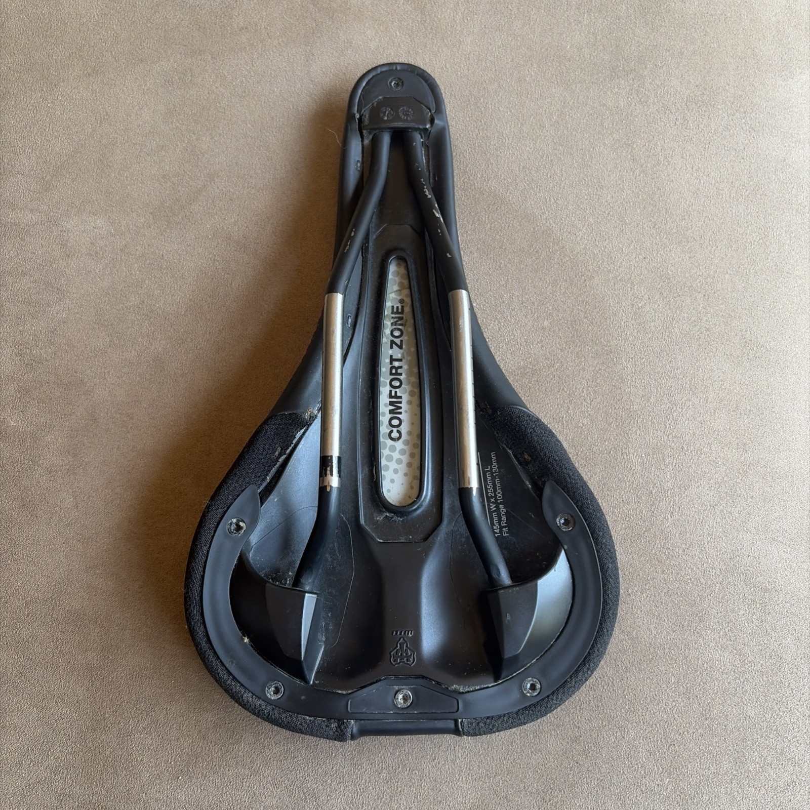 WTB Koda Bike Saddle Titanium Rails 145mm W x 255mm L, Black, Used