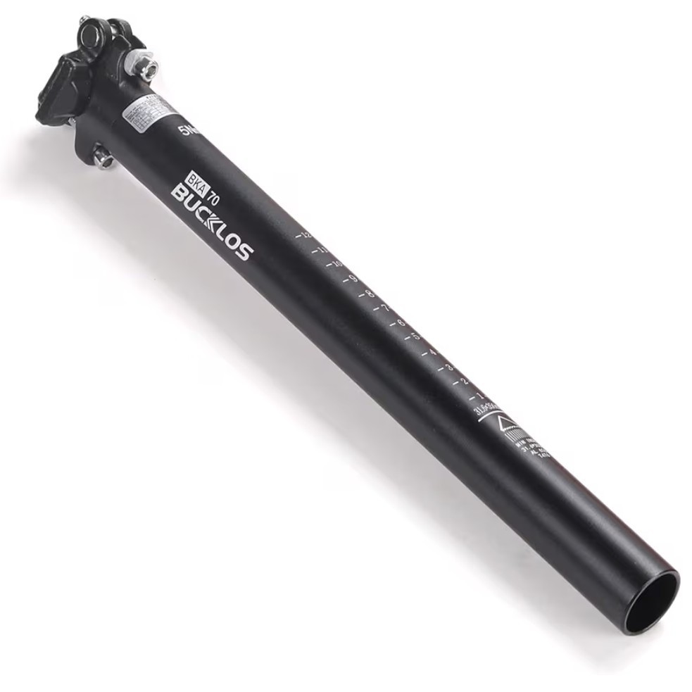 BUCKLOS 30.8mm Bike Seatpost 350mm Aluminum Alloy Road MTB Seat Tube Road Bike