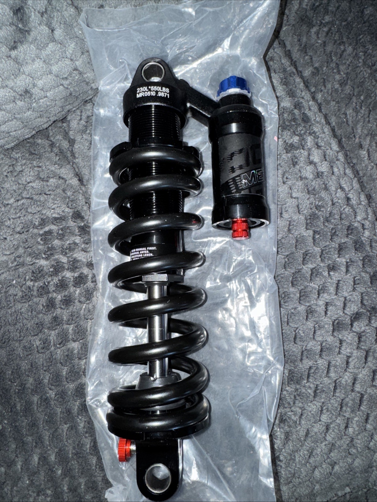 MEROCA RCT-2 REAR SHOCK ABSORBER MR2506.7335 FOR UNIVERSAL BICYCLES