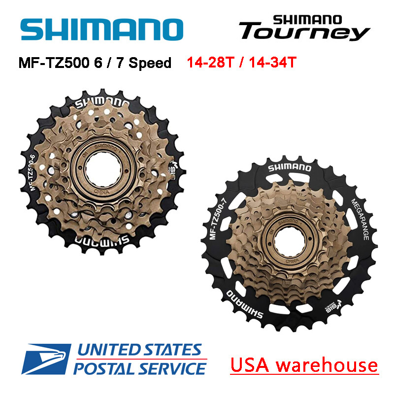 Shimano Tourney MF-TZ500 6 / 7 Speed 14-28T / 14-34T Freewheel