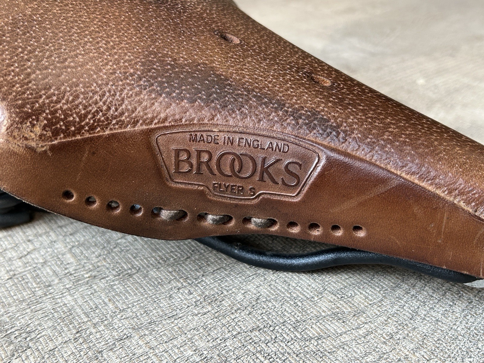 Brooks Flyer S Brown Leather Bike Saddle w/Suspension Springs – Made In England