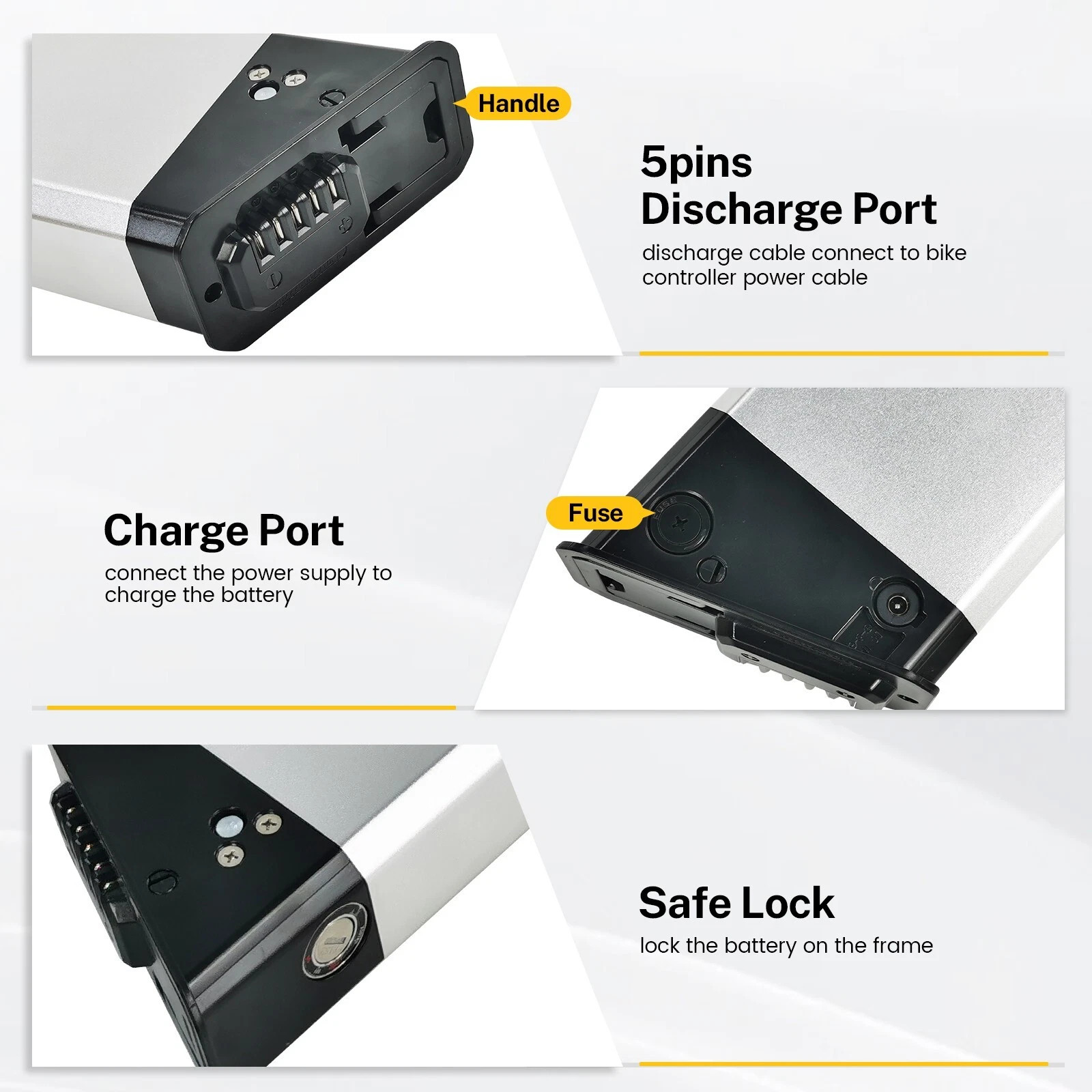 48V 14ah Li ion Batteries Pack for Jasion X Hunter Pro Folding Electric Bicycle