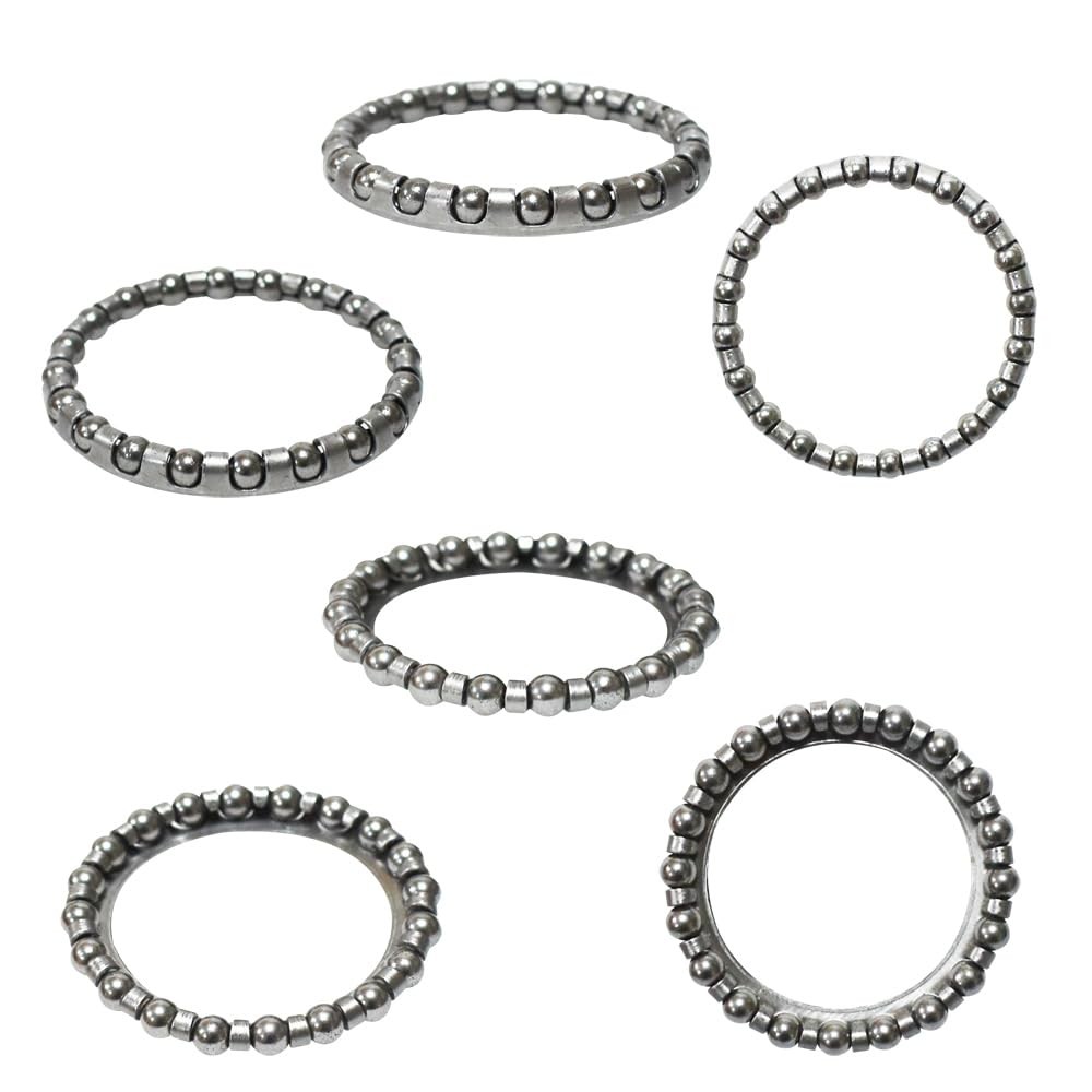 5 PCS Bike Ball Bearing Headset Retainer Crank Caged Wheel 58mm 1/61/3