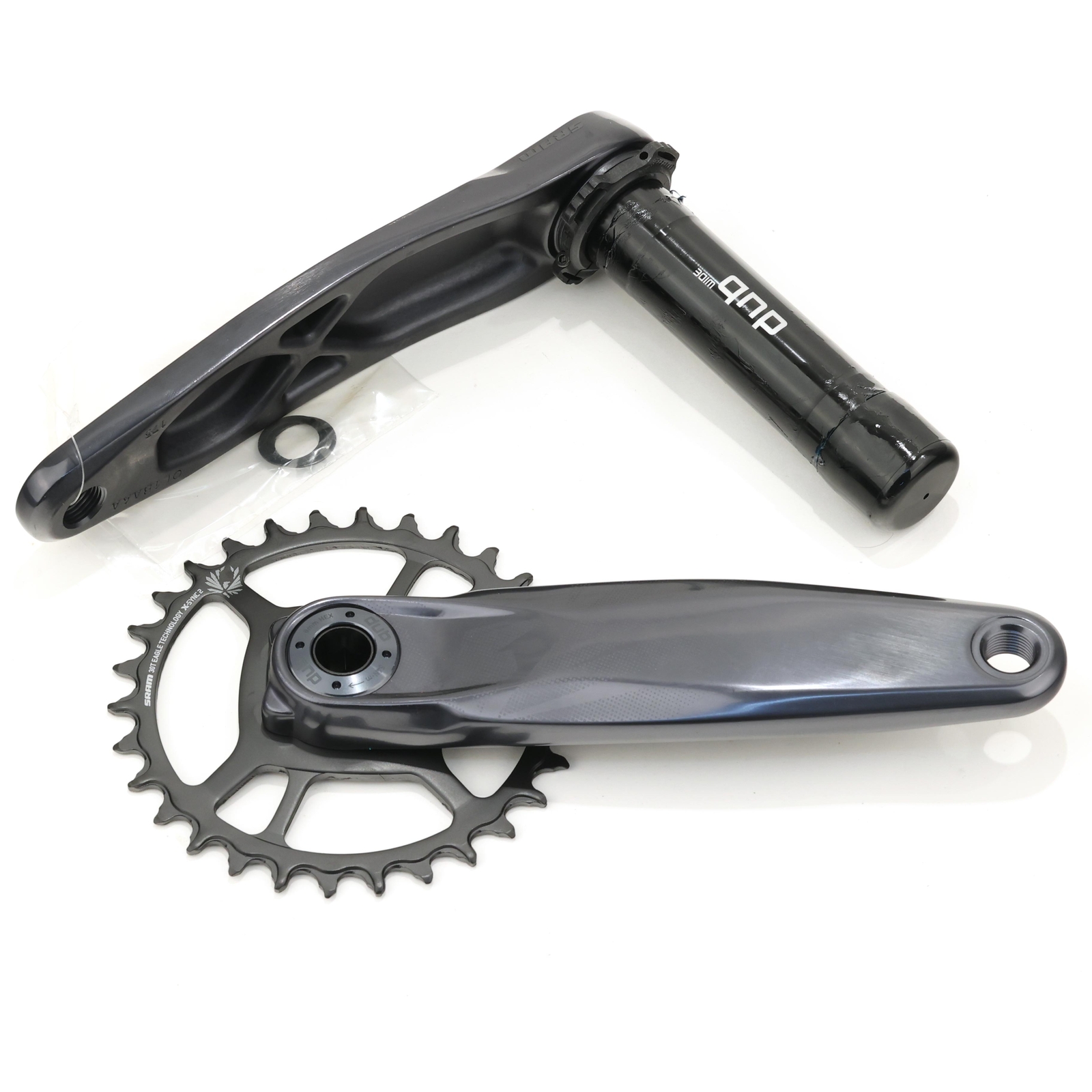 Sram Eagle X1 12-Speed DUB Crankset, Boost 148, 55mm CL, 175mm 30t Lunar