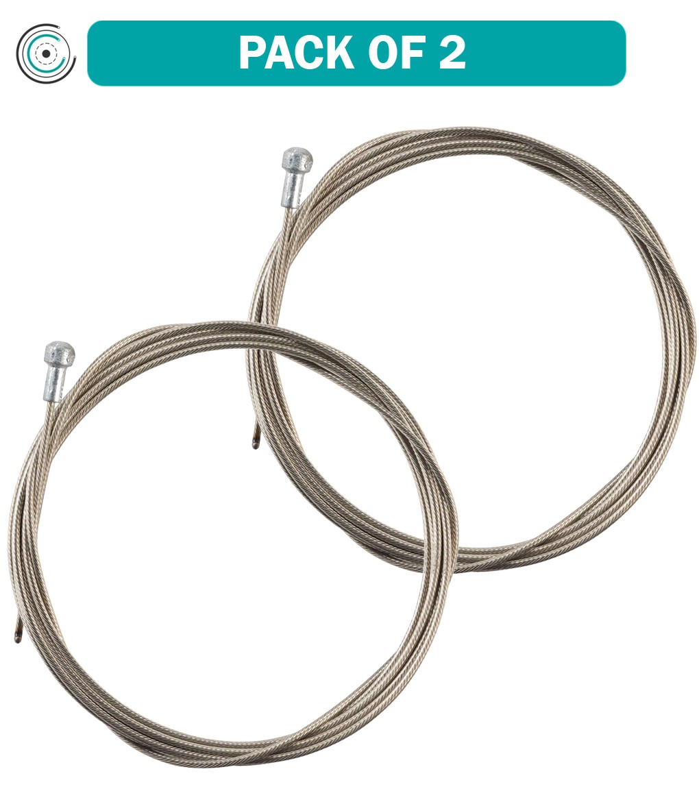 Pack of 2 Jagwire Pro Brake Cable 1.5x2000mm Pro Polished Slick Stainless