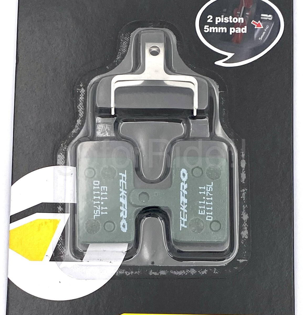 2 x Tektro E11.11 Brake Pad,5mm for HD-E395, HD-T390 Bike Disc Brake Caliper