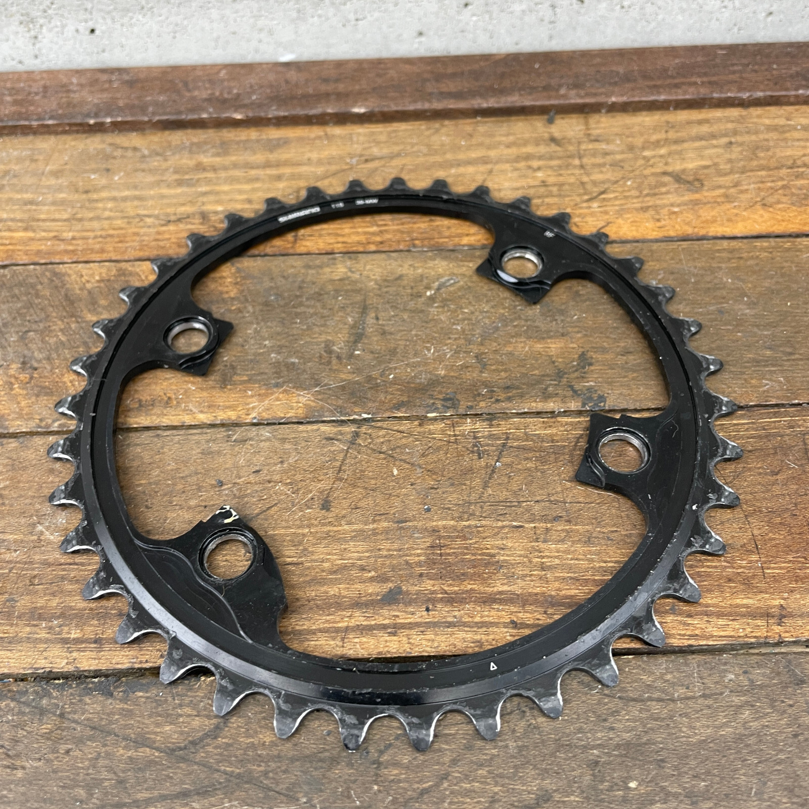 Shimano Dura Ace Chainring 39 Tooth 110 BCD 4 Arm 39MW 11 Speed Fits 53-39 Set