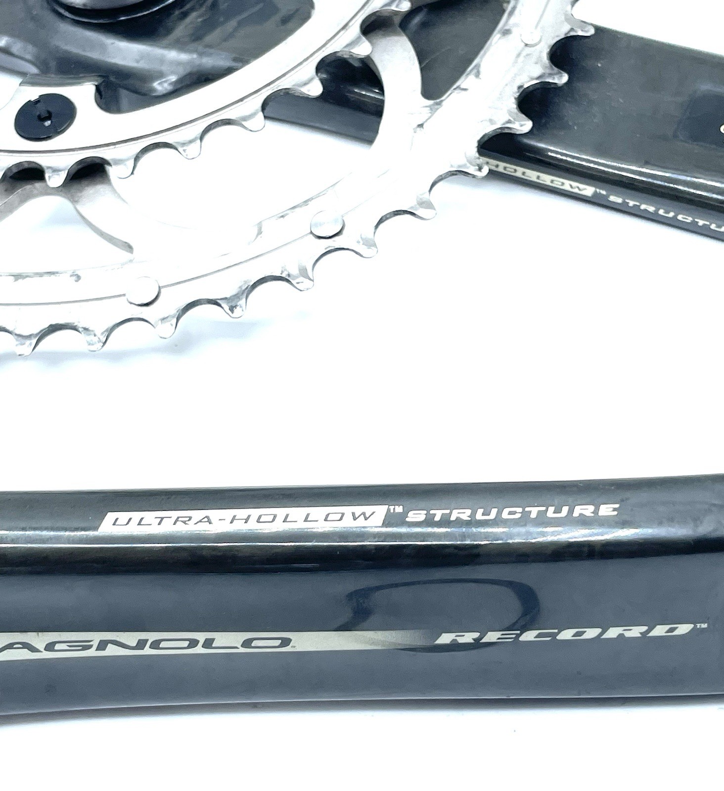 Campagnolo Record CT 172.5mm Crankset 2×10 Speed Carbon Fiber Ultra Torque 50/34