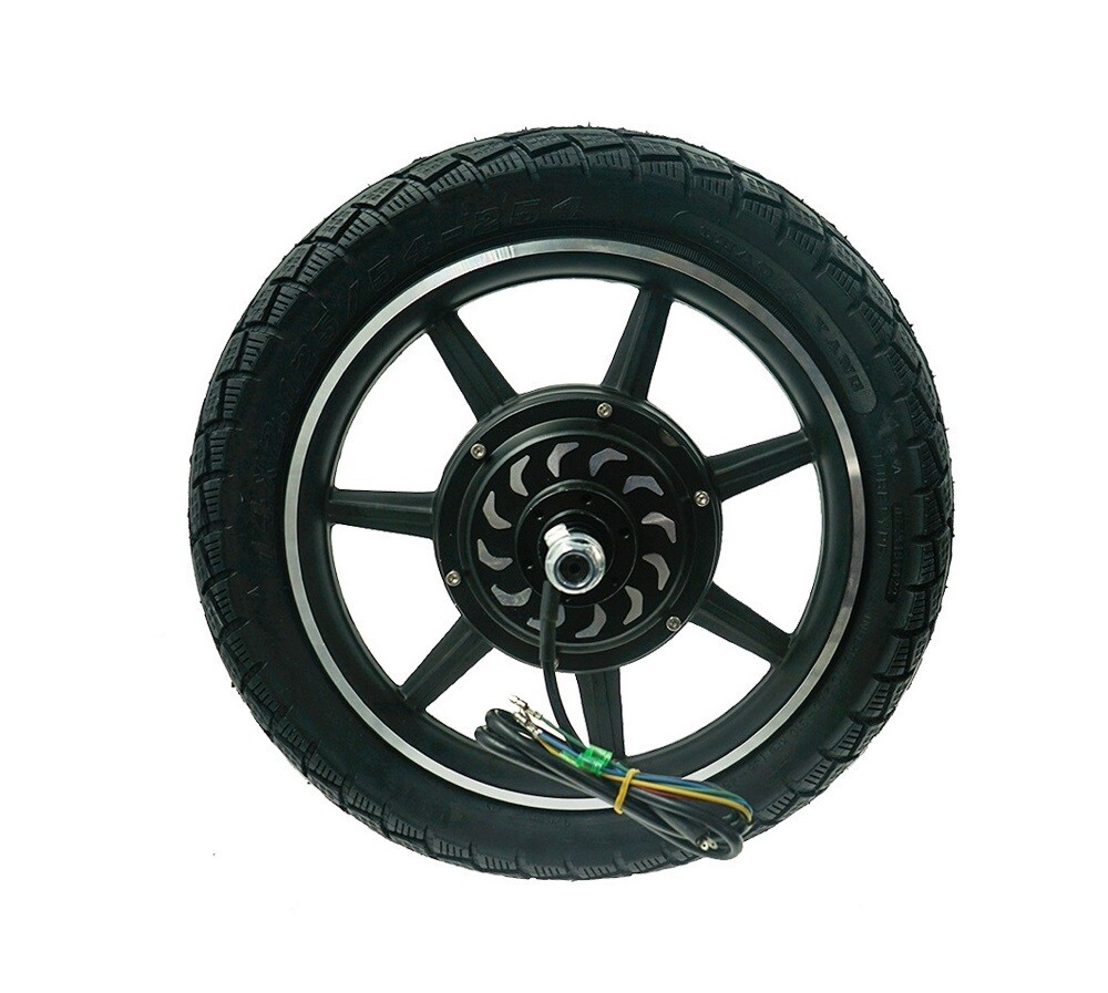 14 Inch Wheel Hub Motor Electric Bicycle Brushless Motor Tyre 14X2.125 350W 500W