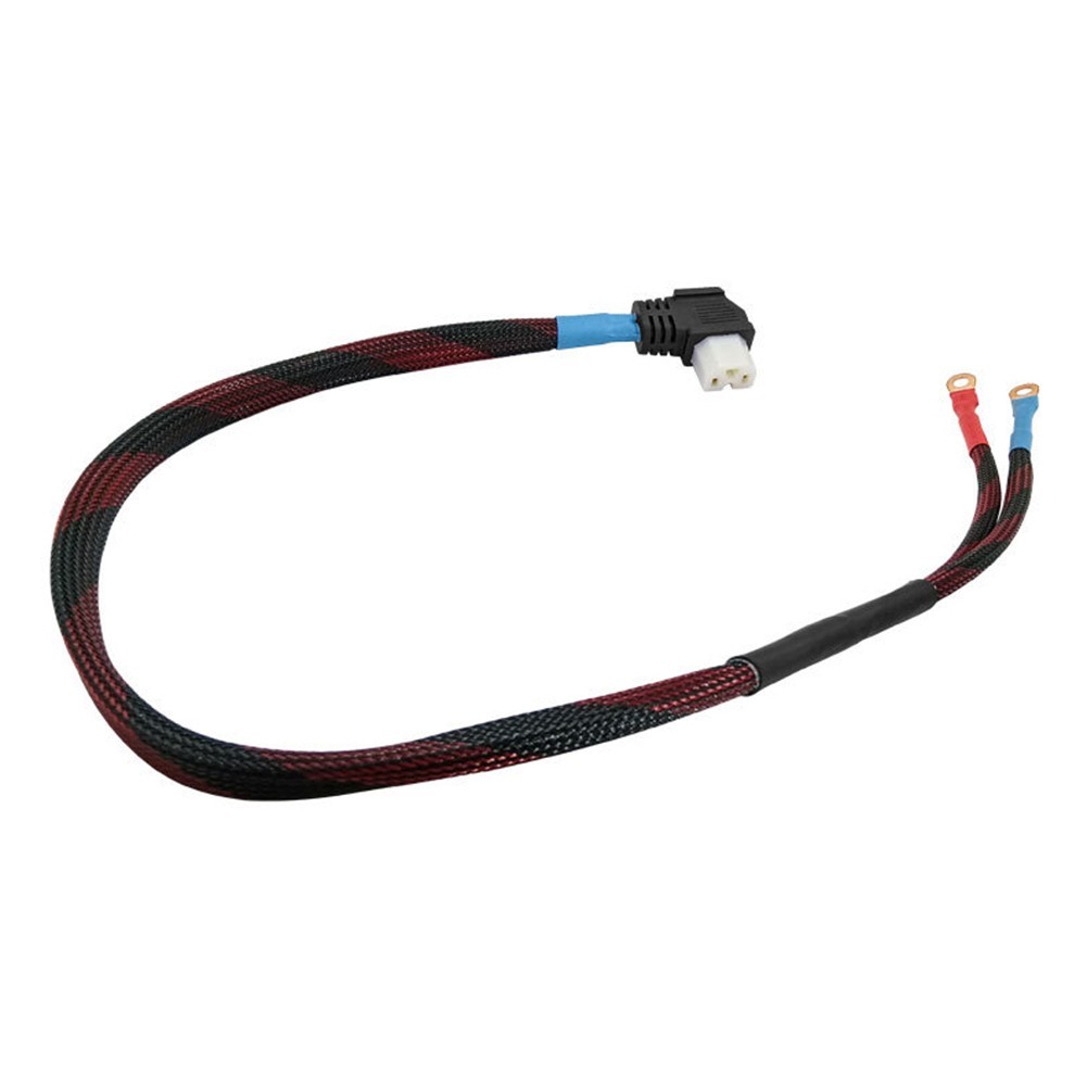 Electric Bike Charging Cord T shaped 1 Meter Length Black PVC Insulation
