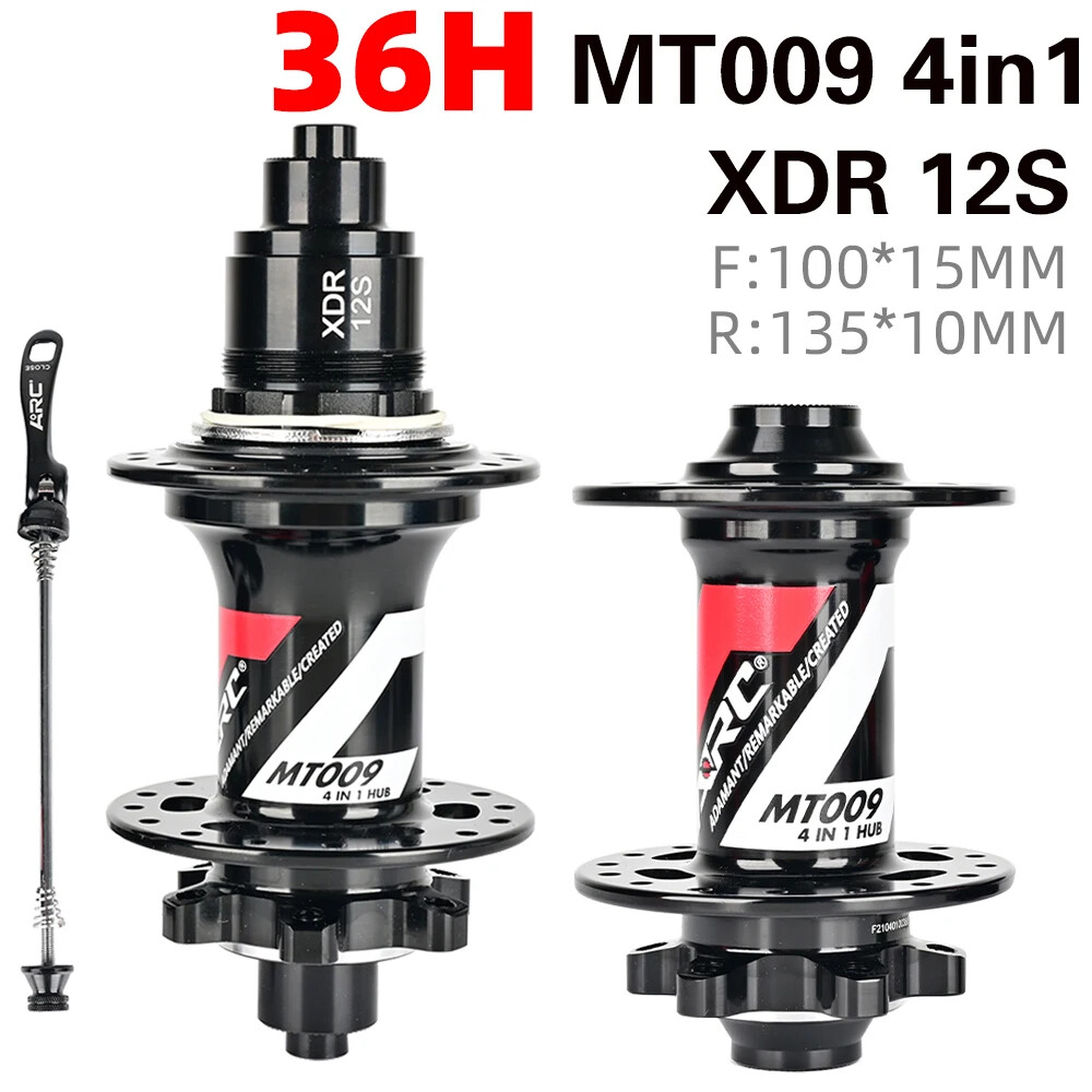 ARC Bicycle Front Rear Hub For HG XD MS Mountain Bike 36 Holes 6 pawl 114T Noise