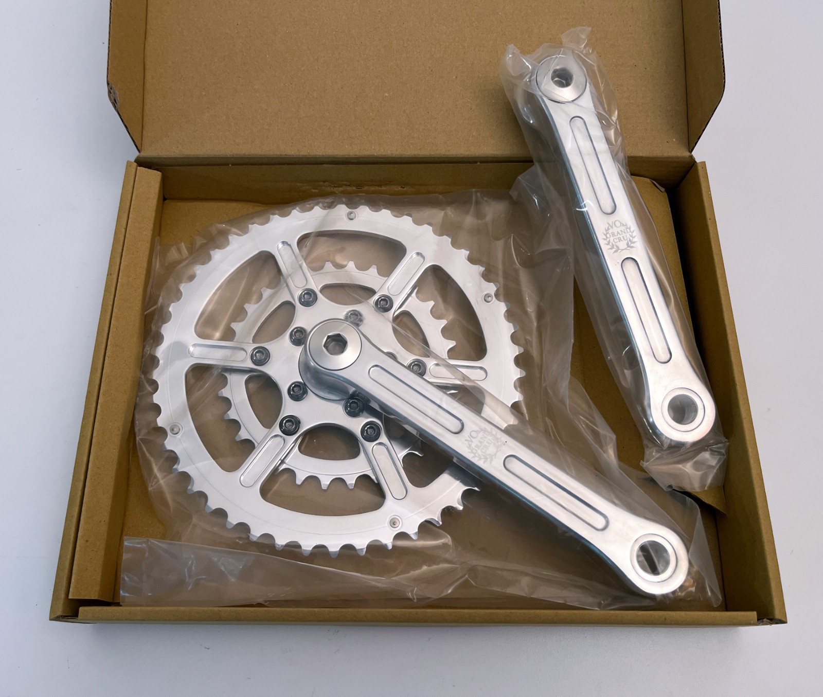 Velo Orange Grand Cru 50.4 BCD Crankset 170mm 50.4 BCD 46/30t 50.4mm NIB
