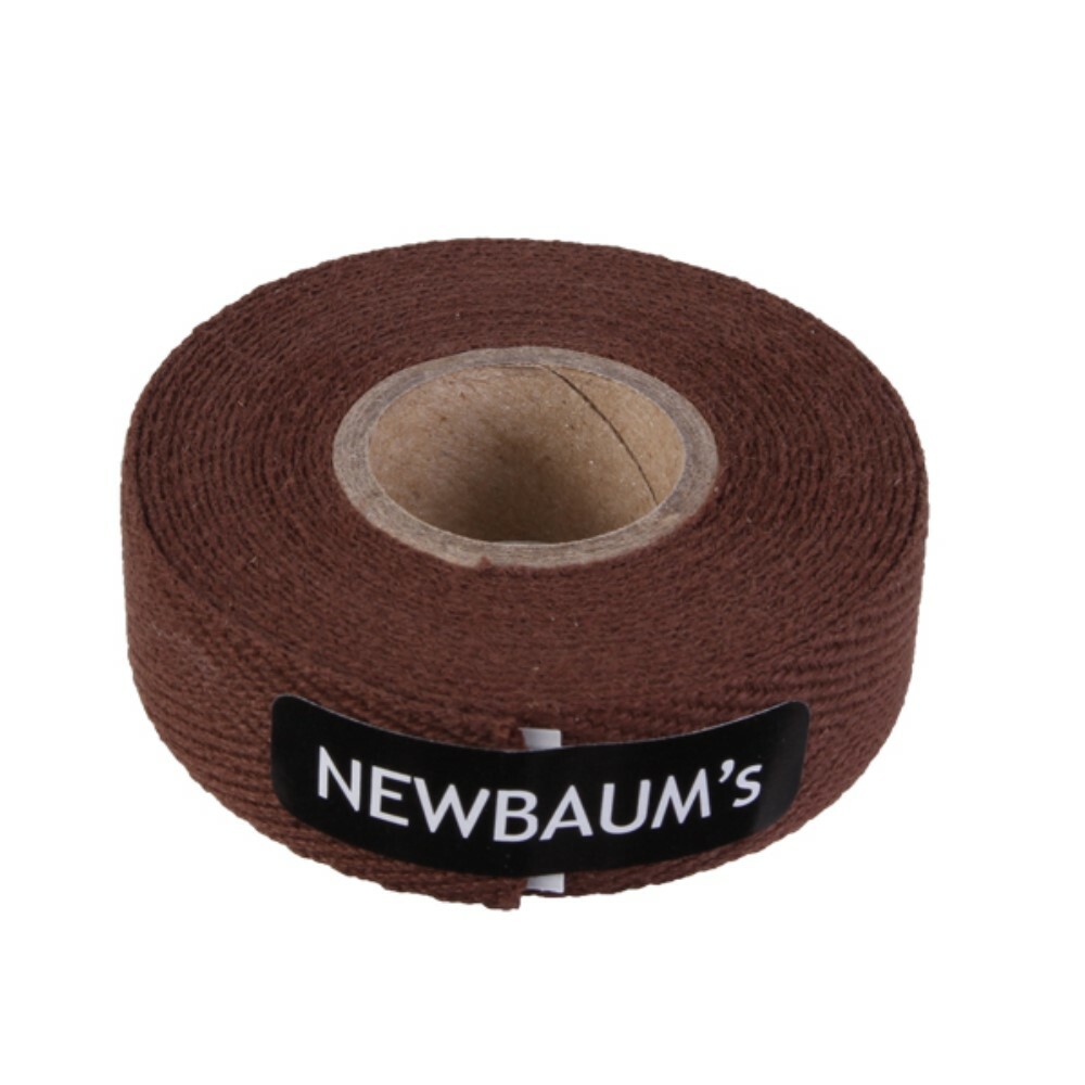 Newbaums Cloth Handlebar Tape Dark Brown – Single Roll