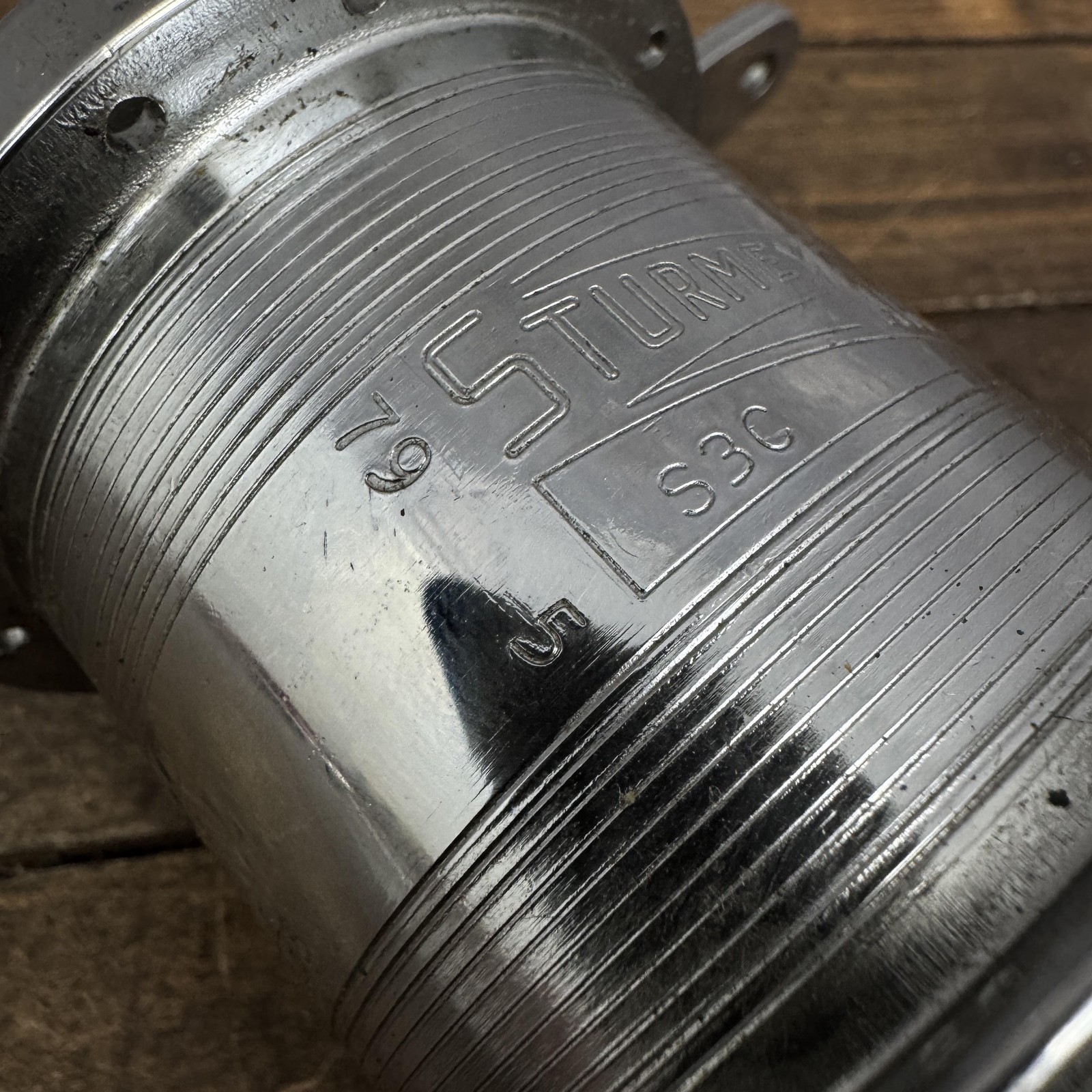 Vintage Sturmey Archer S3C Rear Hub Coaster Brake 28H 1979 Nutted England