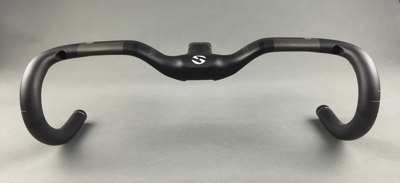 Carbon Fiber Road Bike Drop bar Bicycle Integrated Handlebar Stem 28.6mm 44*10cm