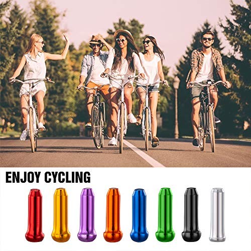 Bike Cable End Caps, Cable End Crimps, Cable Caps for Bike Multi-coloured