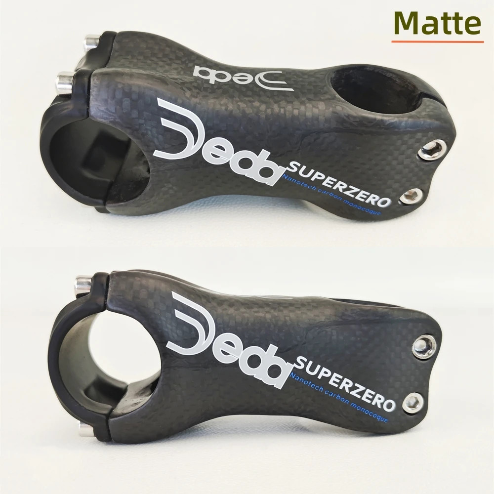 Full Carbon Fiber Mountain Road Bike Stem 31.8*60-120mm 6/17 Degrees Bike Parts