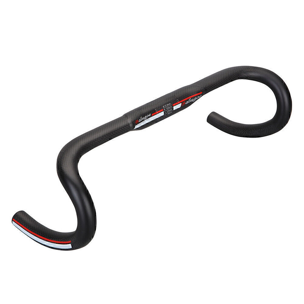 EC90 Road Bike Drop Bar Handlebar Carbon Fiber Bicycle Bars 31.8*400/420/440mm