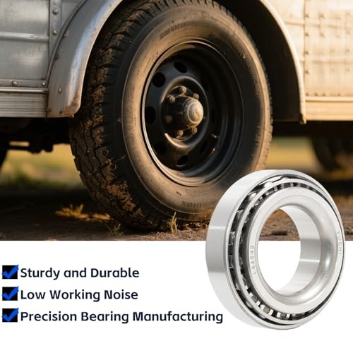 2 Set Fits for 1-1/16» Axles Trailer Wheel Hub Bearings Kit,