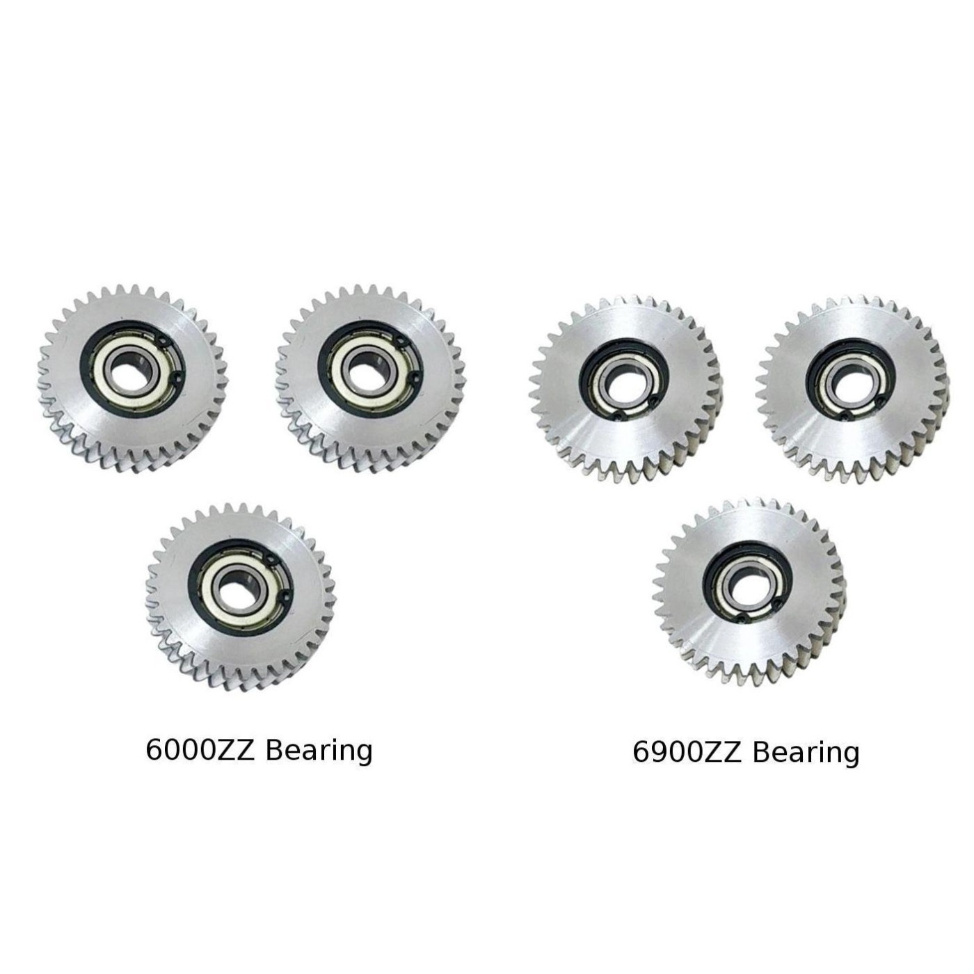 3PCS 35T E-Bike Motor Gear Stainless Steel Plastic for Bafang 500W 750W