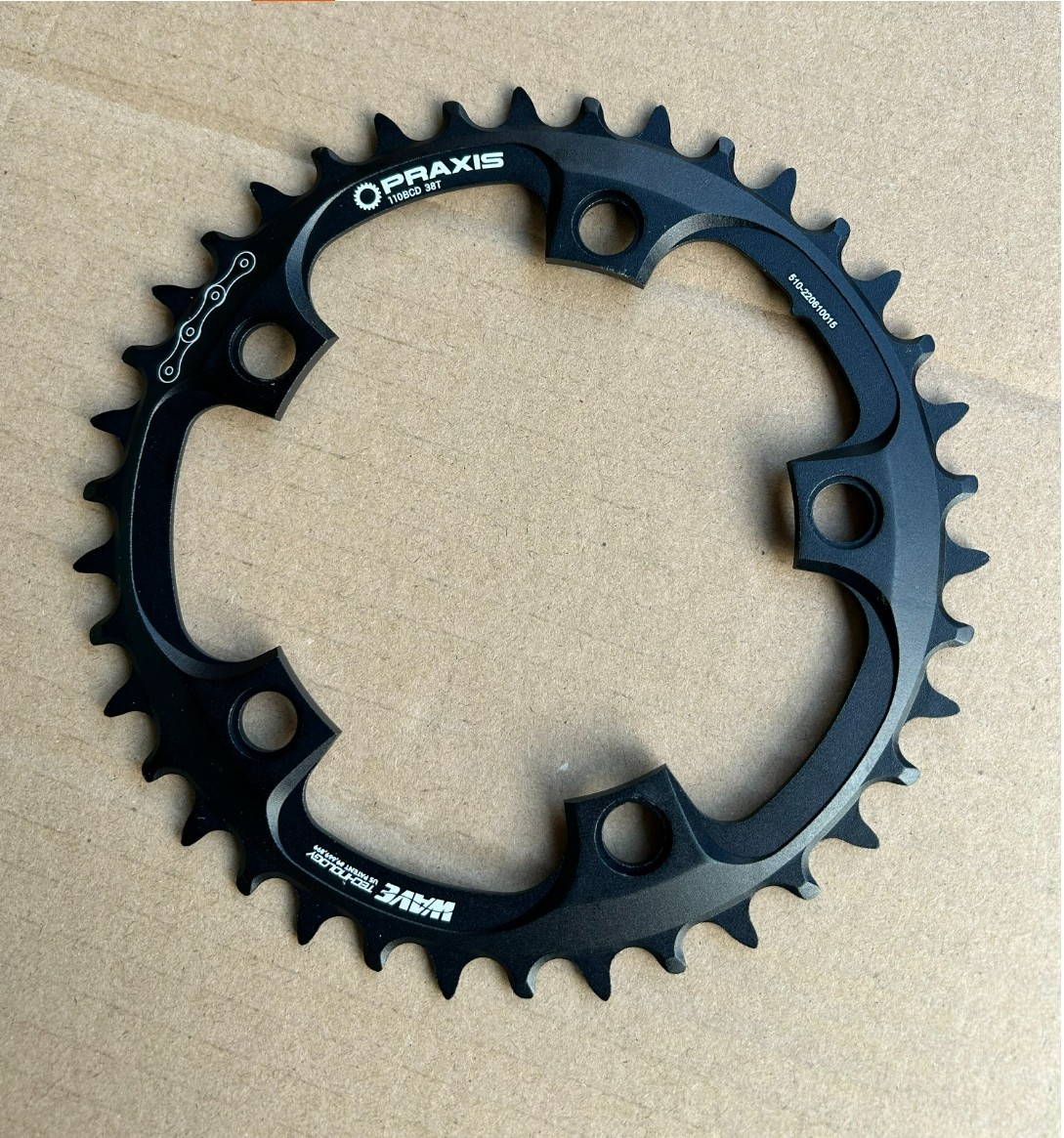 Praxis Works BCD110 38T Single Chainring alloy Road bike Narrow wide 10 11 speed