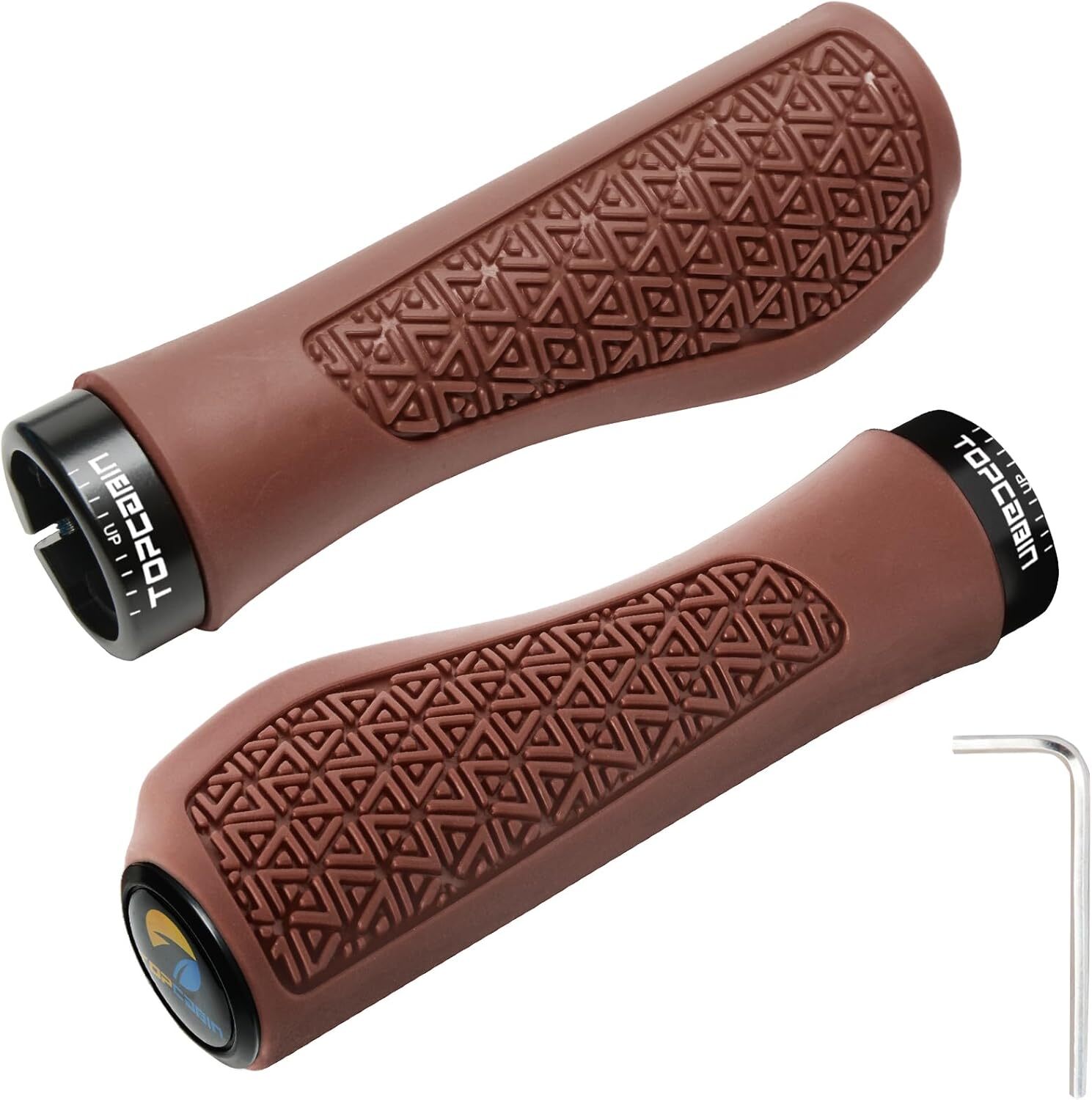 Aluminum Lock-on Ergonomic Bicycles Handlebar Grips for Mountain MTB BMX Bicycle