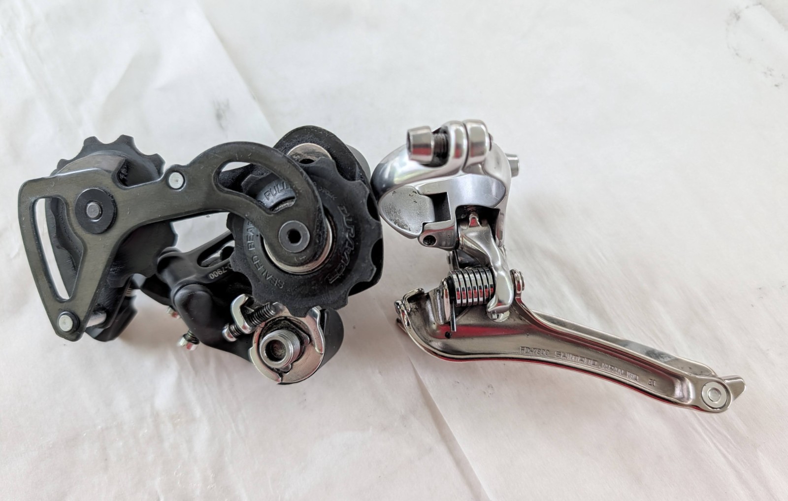 Shimano Dura-Ace RD-7900 Rear Derailleur medium Cage 10-Speed + Dura Ace 7800