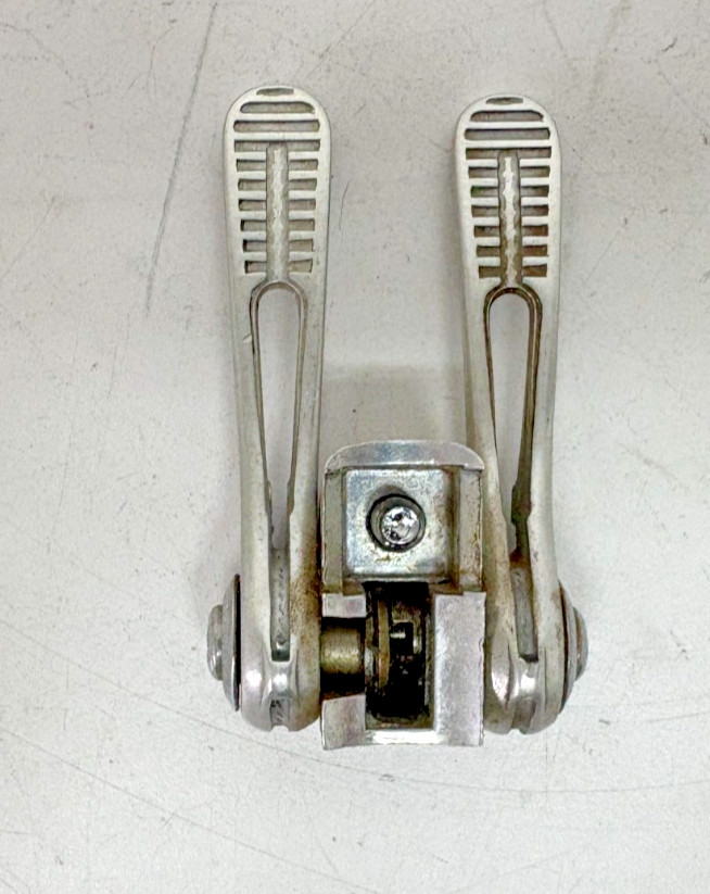 Vintage Suntour Symmetric Silver Aluminum Direct Road Bike Shift Levers CLEAN