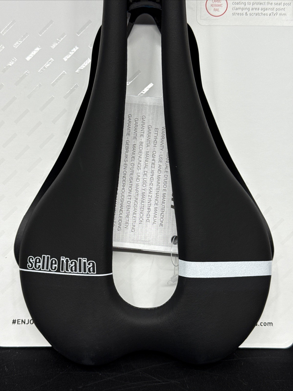 Selle Italia SLR BOOST Limited Carbon Evo SuperFlow 275mm x 145mm CarboKeramic