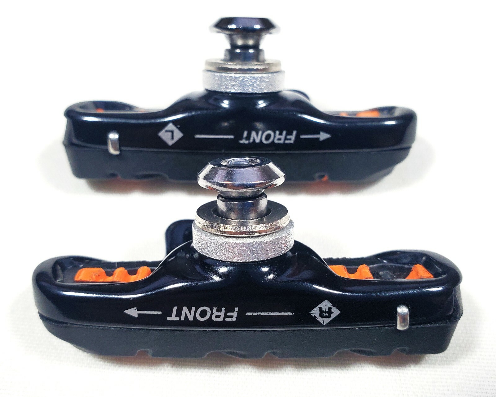 GD Road Dual Compound Brake Pad Replaceable Insert 55mm Black
