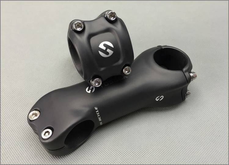 TOSEEK Carbon UD Stem 17° Mountain MTB Road Bike handlebar Stems 31.8*70-130mm