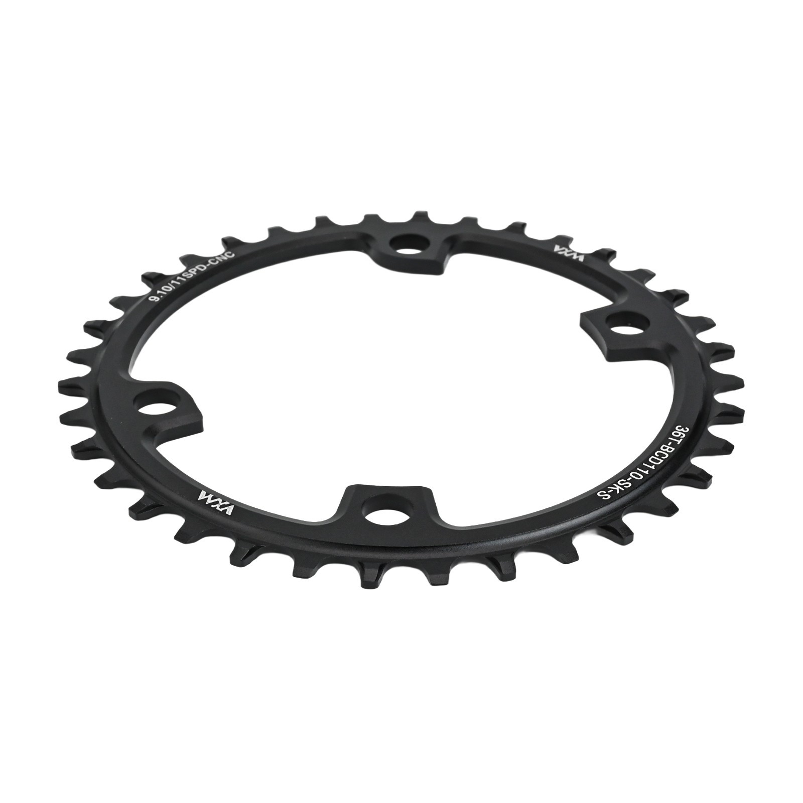 Road Bike Single Chainring CNC Aluminum Alloy 110BCD with Teeth Options