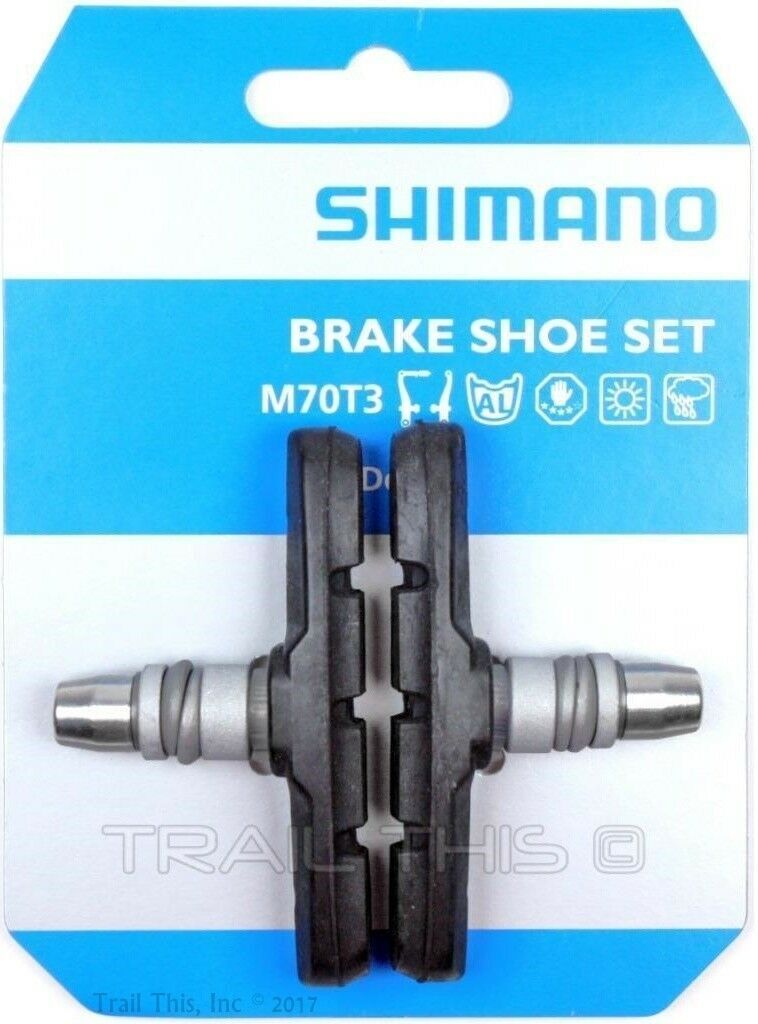 Shimano M70T3 MTB/Road Bike Linear Pull V-Type Brake Pads / Shoe Set LX Deore