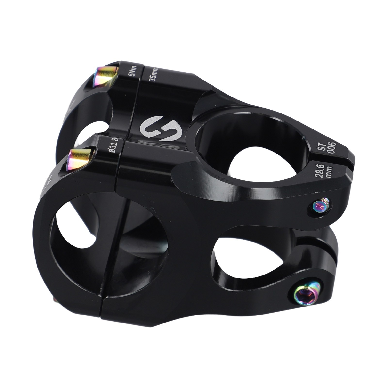 Mirror Polished DH AMEnduro CNC Bicycle Stem for Mountain Bikes 31 8mm