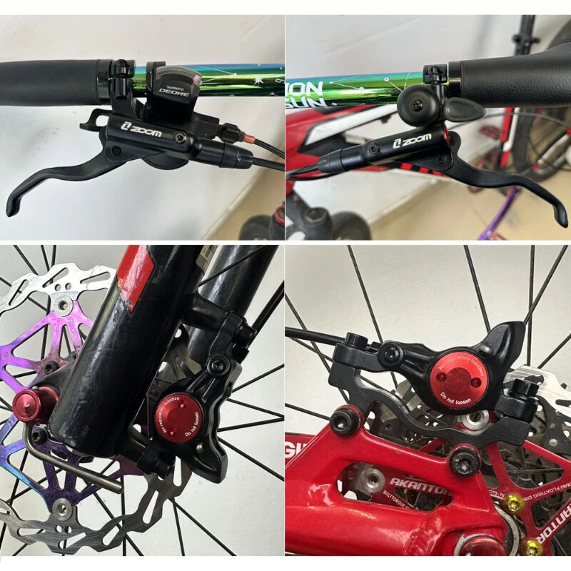 Mountain Bike Oil Brake Set Front & Rear 850mm/1450mm Hydraulic Disc Brake Set