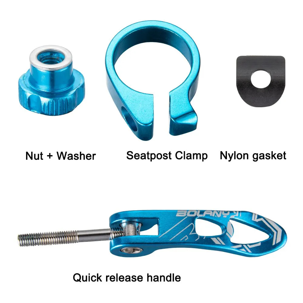 MTB Bike Seatpost Clamp Quick Releas Ultralight Aluminium Alloy Bicycle Seat Pos