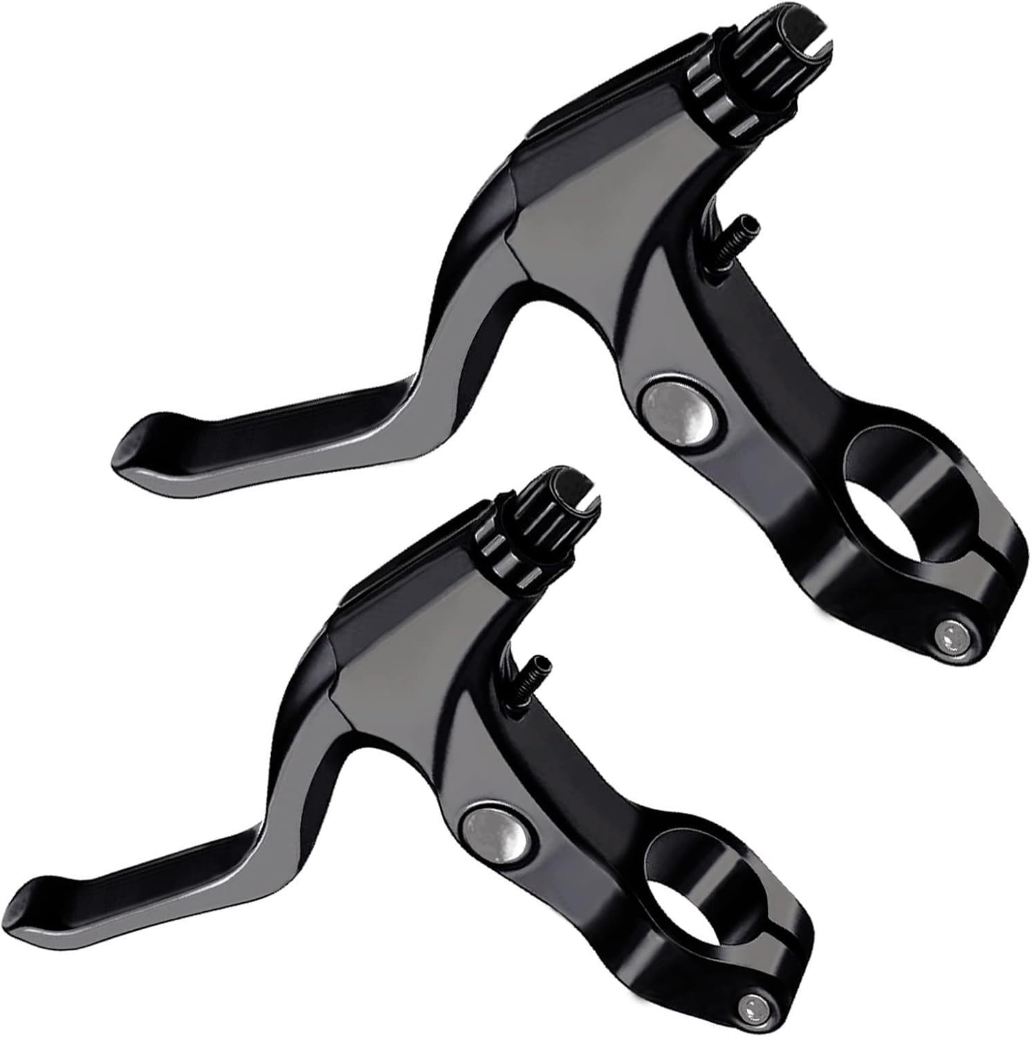 Brake Accessories: 2 Aluminum Levers and 2 Brake Cables for MTB/Road Use