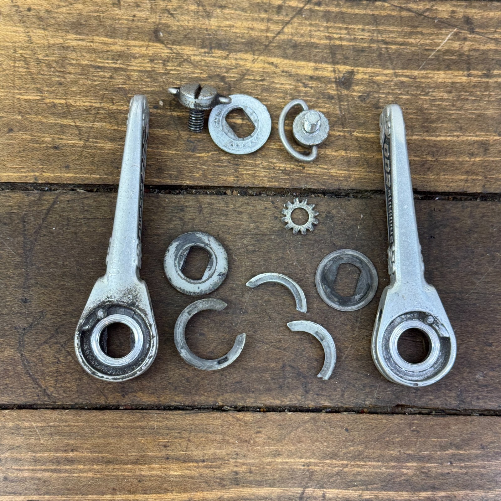 Vintage Shimano 600 Arabesque Shift Levers Shifters PARTS ONLY Down Tube Braze