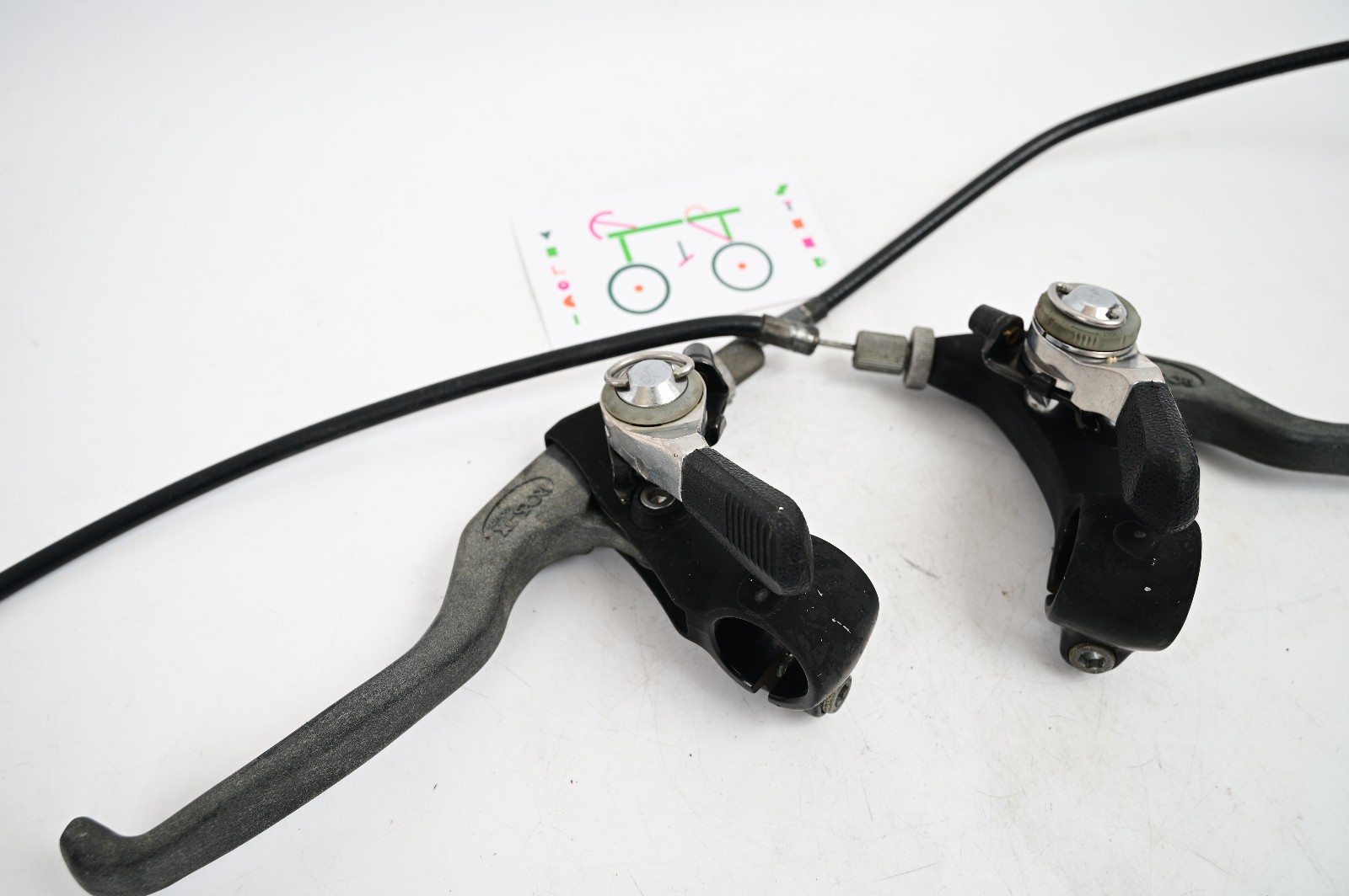 SunTour XC Sport Brake Lever Set w/ Friction Shifters Combo Set MTB Sun Tour
