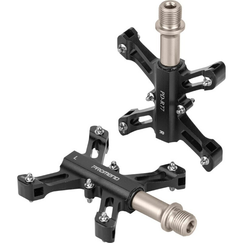 PROMEND Ultralight Mini MTB Road Bike Pedals Folding Bicycle Pedals 3 Bearings