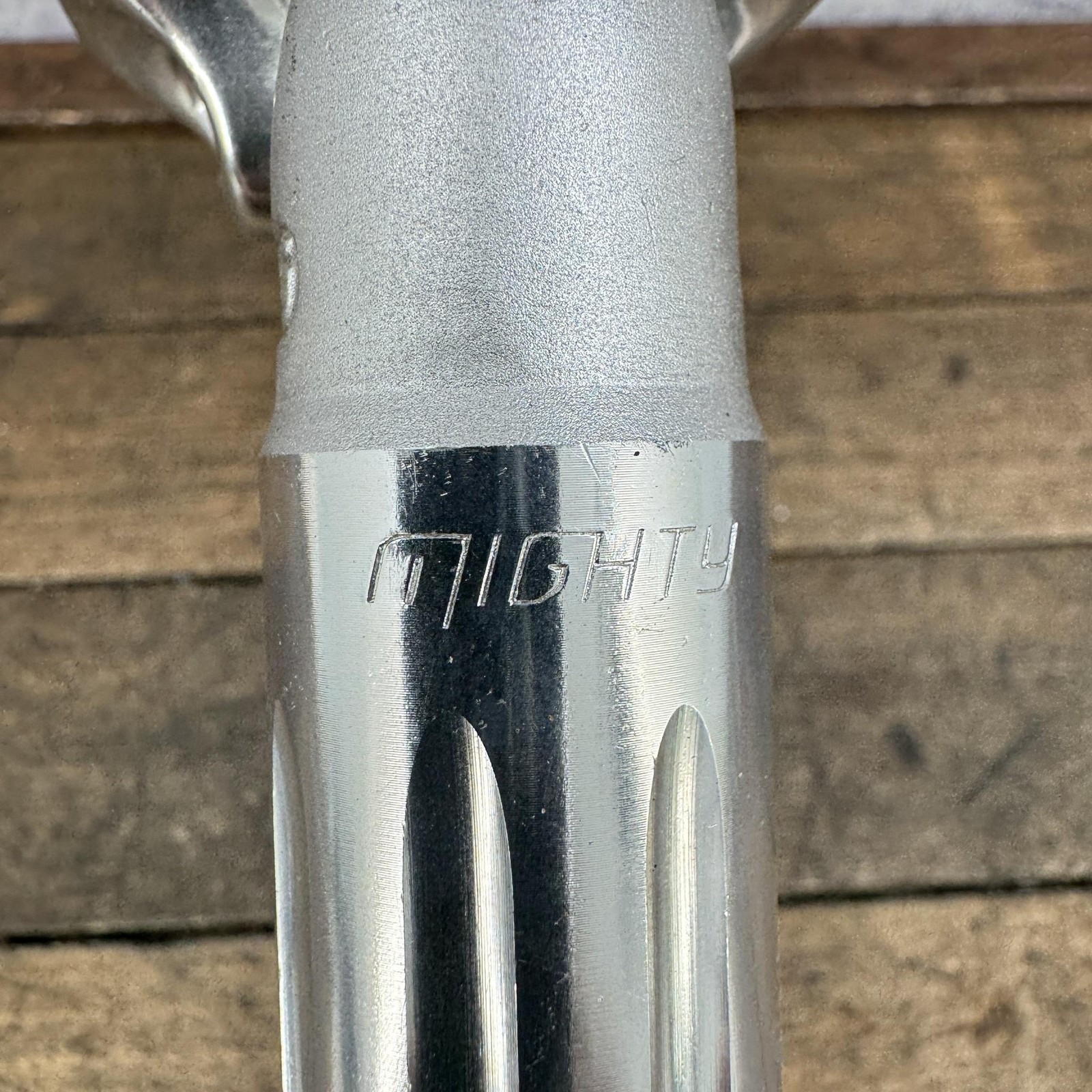 Vintage Sugino Mighty Seatpost 26.8mm Silver Alloy 210mm Japan 255g Road MTB