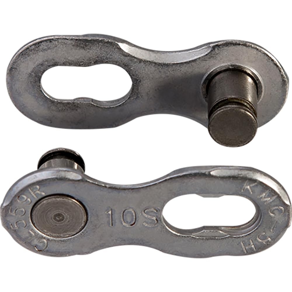 Unisex’s 10 Speed EPT MissingLink Joining Link, Dark Silver, 2 Pairs