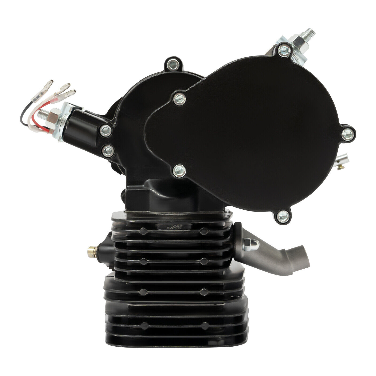 110cc Bicycle Gasoline Engine Motor Kit 2-Stroke Motorized Bike Kit Black US~