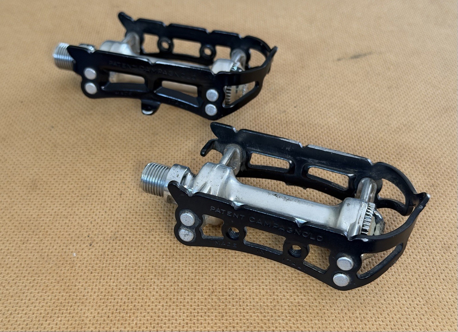 Vintage Campagnolo Superleggeri Pedals 9/16” Made In Italy Record