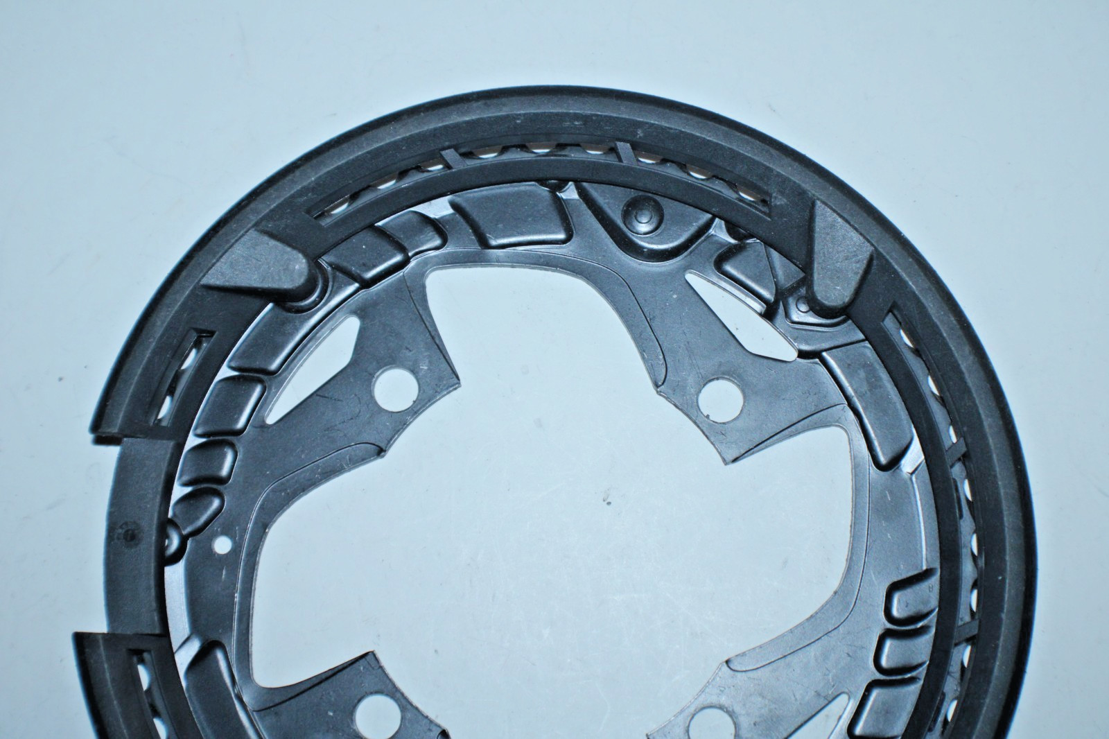 Shimano U-48 MTB Bike Chainring & Guard 48T BCD104 4-Arm Steel Plastic Gravel :)