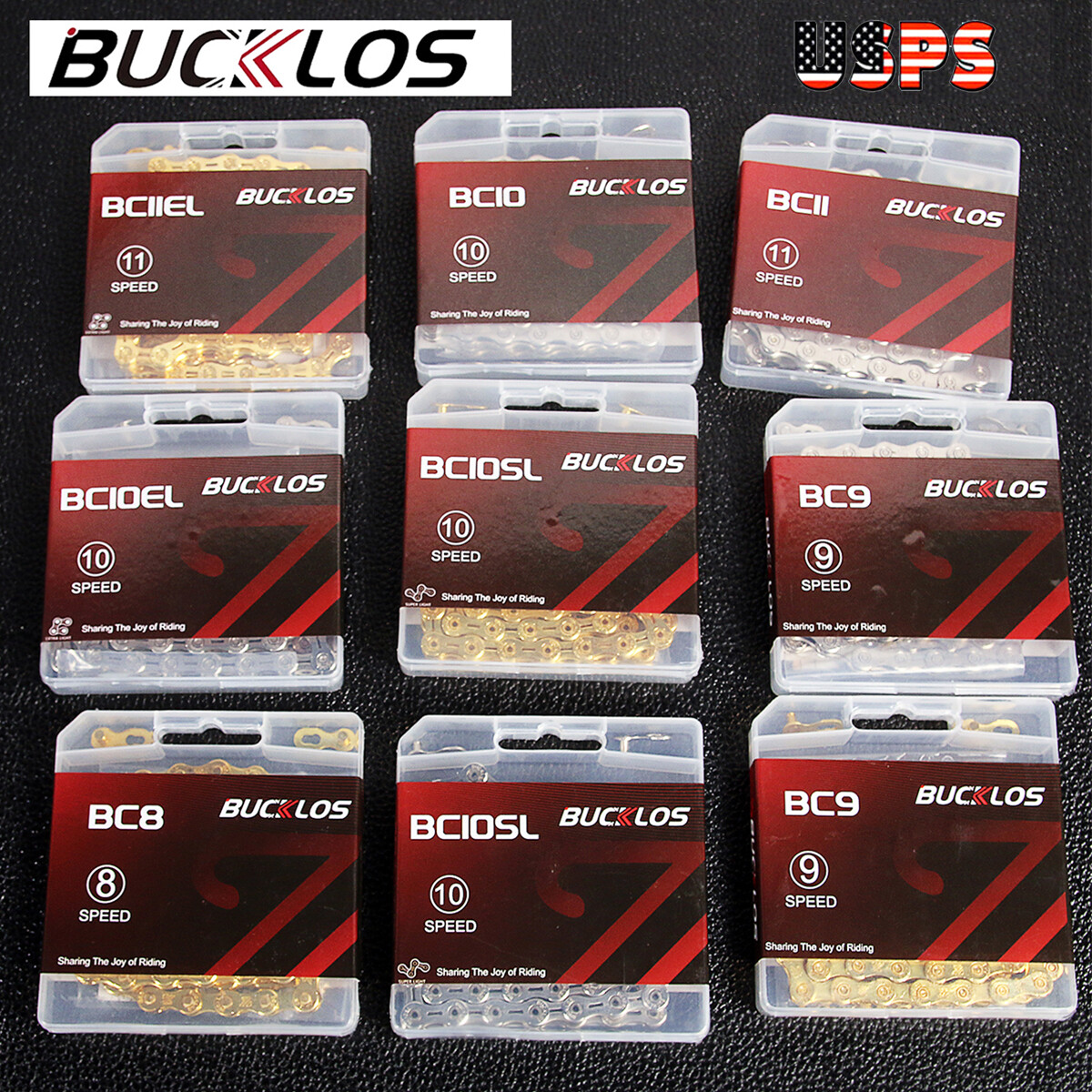 6/7/8/9/10/11/12 Speed Bicycle Chain Road MTB Bike Quick Link for KMC Shimano US